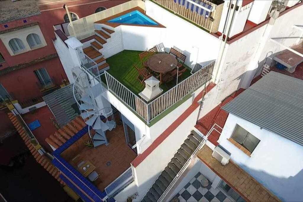 Casa Con Piscina Junto Catedral De Sevilla ภายนอก รูปภาพ