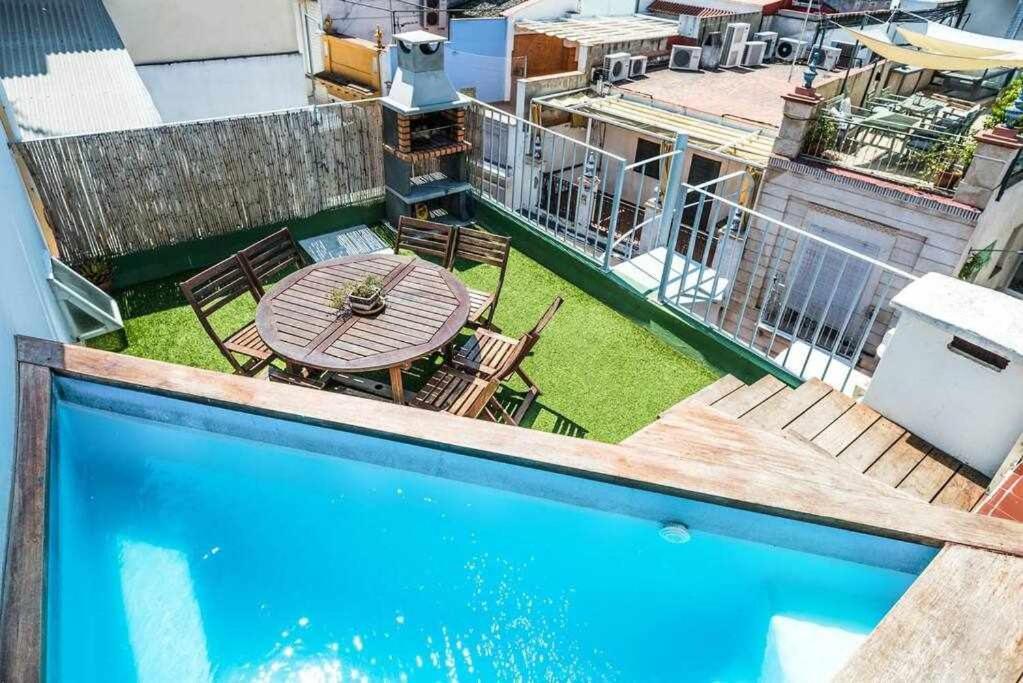 Casa Con Piscina Junto Catedral De Sevilla ภายนอก รูปภาพ